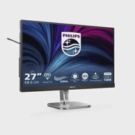 PHILIPS Monitor 27B2U4601/00, 68,6 cm (27"), 2560x1440, QHD, LCD, sivi